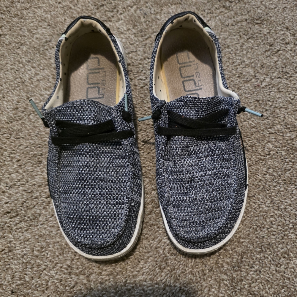 Hey Dude Women's Black Casual Shoes